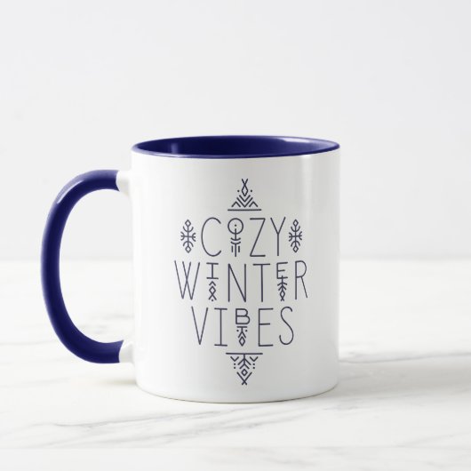 Mug Conception de vidéos d'hiver (Gauche)