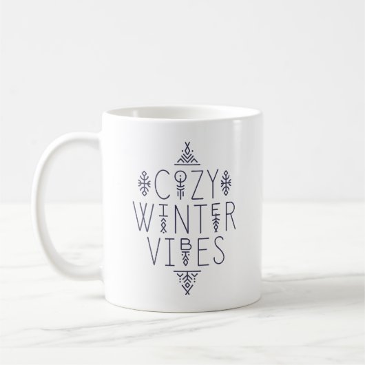 Mug Conception de vidéos d'hiver (Gauche)