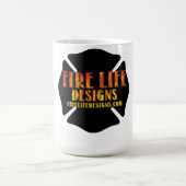 Mug CONCEPTION DE VIE D'INCENDIE CO [logo 1] (Centre)