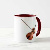 Mug Conception de violon (Devant droit)
