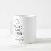Mug Conception de visuel et de texte (Devant gauche)