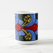 Mug Conception de vitrail de nef du 19e siècle (Centre)