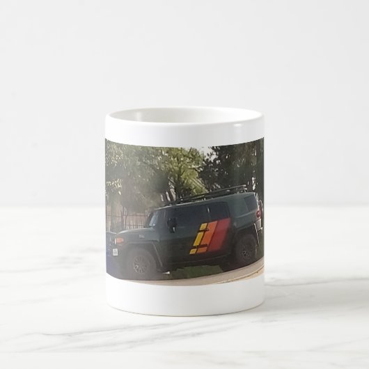 Mug Conception de voiture (Centre)
