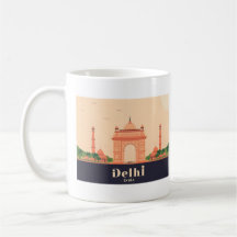 Conception de voyage pastel Delhi Inde