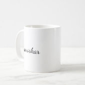 Mug Conception de yoga de méditation spirituelle moder (Devant gauche)