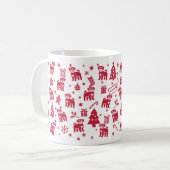 Mug Conception de Yorkipoo pour Noël (Devant gauche)