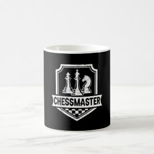 Mug Conception D'Échecs Avec L'Échecs Du Joueur D'Éche