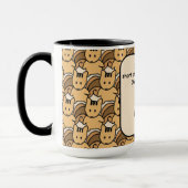 Mug Conception d'écureuil à courte attention (Gauche)