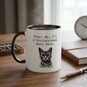 Mug Conception d'éducateur drôle de génie des maths pr