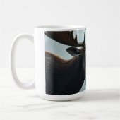 Mug Conception d'élan bleu (Gauche)