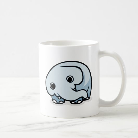 Mug Conception d'éléphant (Droite)