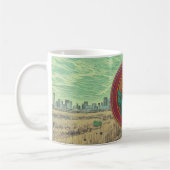 Mug conception d'emblème de poulet (Gauche)