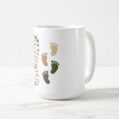 Mug Conception d'empreinte de camouflage pour la fête (Devant droit)