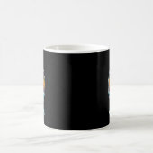 Mug Conception d'enthousiaste de yoga en chaise de lev (Centre)