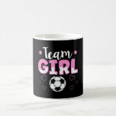 Mug Conception d'équipe fille pour une révélation de s (Centre)