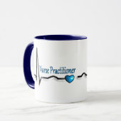 Mug Conception des cadeaux QRS de praticienne (Devant gauche)