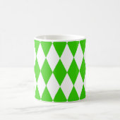 Mug Conception des carreaux de diamants de l'arlequin (Centre)