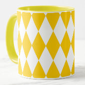Mug Conception des carreaux de diamants de l'arlequin 