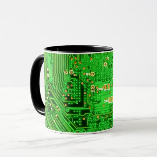 Mug Conception des cartes de circuits (Devant gauche)