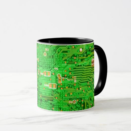 Mug Conception des cartes de circuits (Devant droit)