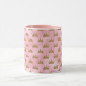 Mug Conception des couronnes roses (Centre)