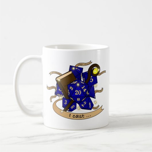 Mug Conception des dés de l'Assistant (Gauche)