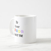Mug Conception des marches de la boîte (Devant gauche)