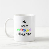 Mug Conception des marches de la boîte (Gauche)