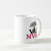 Mug Conception des signaux d'appel personnalisés Ham R (Devant droit)