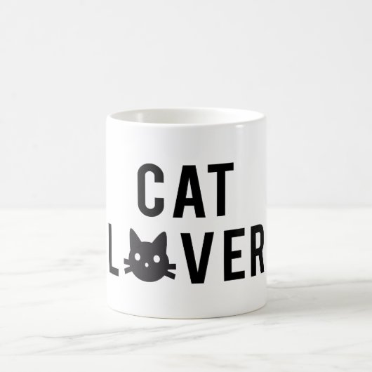 Mug Conception des textes d'amoureux des chats avec le (Centre)