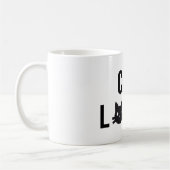 Mug Conception des textes d'amoureux des chats avec le (Gauche)