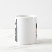 Mug Conception d'escalade de roche The Higher You Clim (Centre)