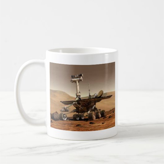 Mug Conception d'espace de vagabond de mars (Gauche)