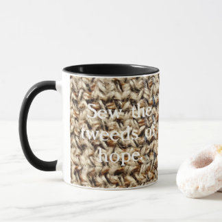 Mug Conception d'espoir de tweed