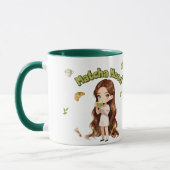 Mug Conception d'esthétique Matcha Mood Vibes de thé v (Gauche)