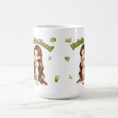 Mug Conception d'esthétique Matcha Mood Vibes de thé v (Centre)