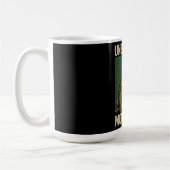 Mug Conception d'esthétique rétro de grenouille vintag (Gauche)
