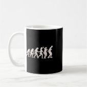 Mug Conception d'évolution de skateboard drôle pour sk (Gauche)