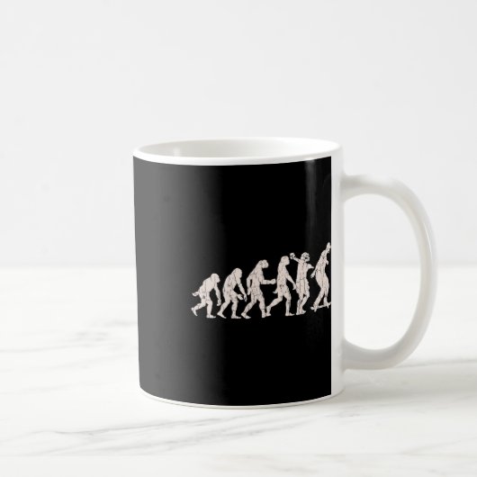 Mug Conception d'évolution de skateboard drôle pour sk (Droite)