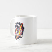 Mug conception d'exploration spatiale astronaute (Devant gauche)