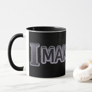 Mug Conception d'expression mignonne "Rendre logique"