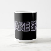 Mug Conception d'expression mignonne "Rendre logique" (Centre)