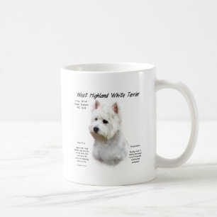 Mug Conception d'histoire de Terrier blanc de montagne