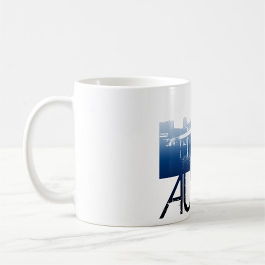 Mug Conception d'horizon d'Austin (Gauche)