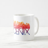 Mug Conception d'horizon de Phoenix (Devant droit)