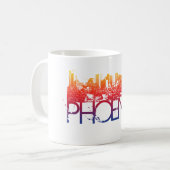 Mug Conception d'horizon de Phoenix (Devant gauche)