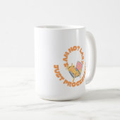 Mug Conception d'humour de chat mignon (Devant droit)