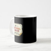Mug Conception d'humour de parent émotionnel (Devant gauche)