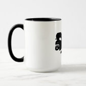 Mug Conception d'icône Heads Up par BerkhouseSnyder (Gauche)