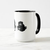 Mug Conception d'icône Heads Up par BerkhouseSnyder (Devant droit)